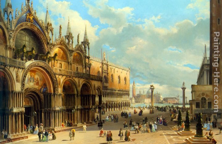 Carlo Grubacs St. Marks and the Doges Palace, Venice